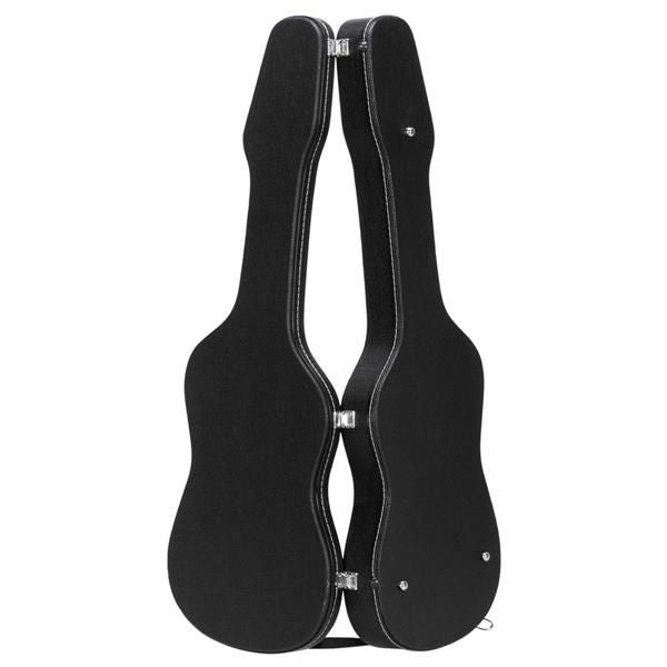 [Do Not Sell on Amazon]Glarry Hard-Shell Electric Guitar Case Flat Surface Black suit for GST, GTL