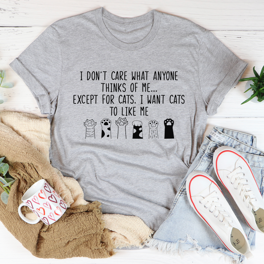 I Want Cats To Like Me T-Shirt