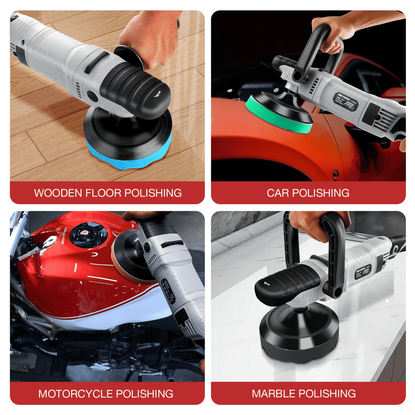 Professional Car Polisher 6-speed adjustable Car Rotary Polisher Machine for Car Detailing and Polishing