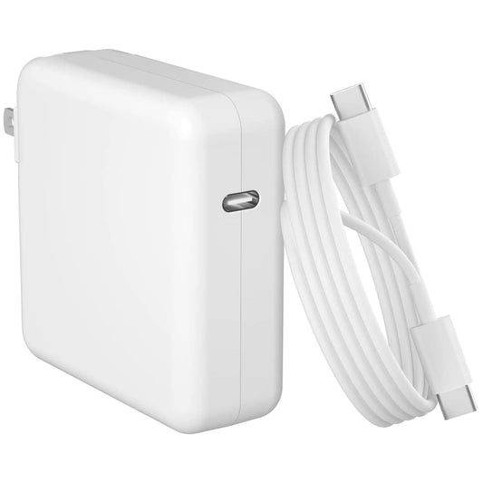 Mac Book Pro Charger - 96W USB C Charger Fast Charger for USB C Port MacBook pro & MacBook Air, ipad Pro, Samsung Galaxy and All USB C Device, 6.6 ft USB C to USB C Cable Included