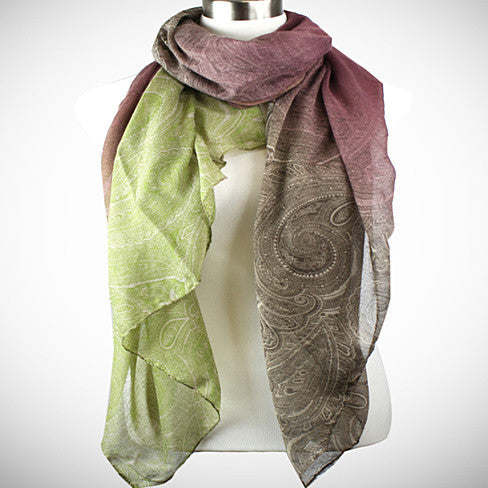 Pretty in Persia - The Paisley Scarves