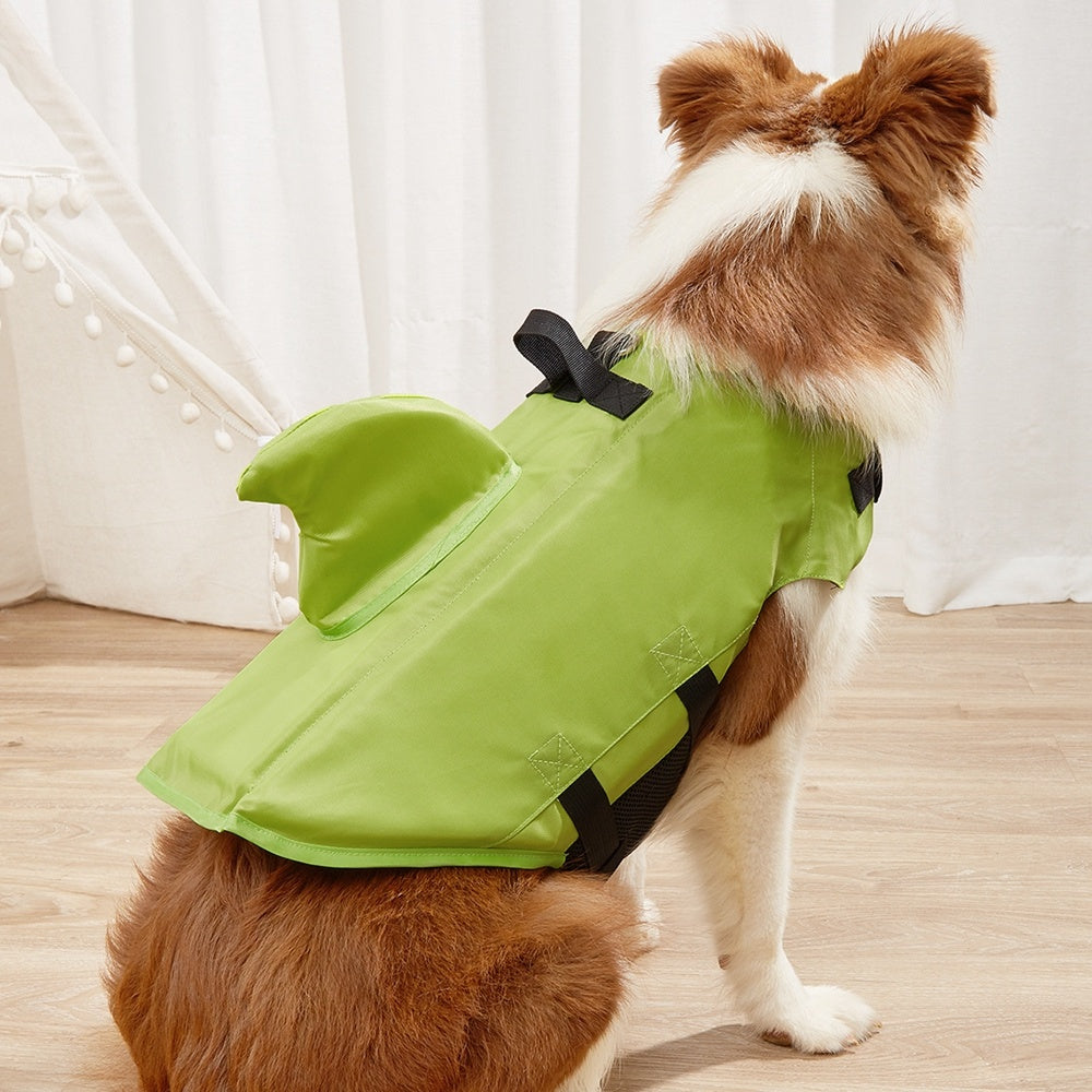 Summer Dog Life Vest Shark Pet Life Vest Jacket Dog Clothes Dog Safety Swimwear Safety Swimming Suit For Small Medium Large Dog