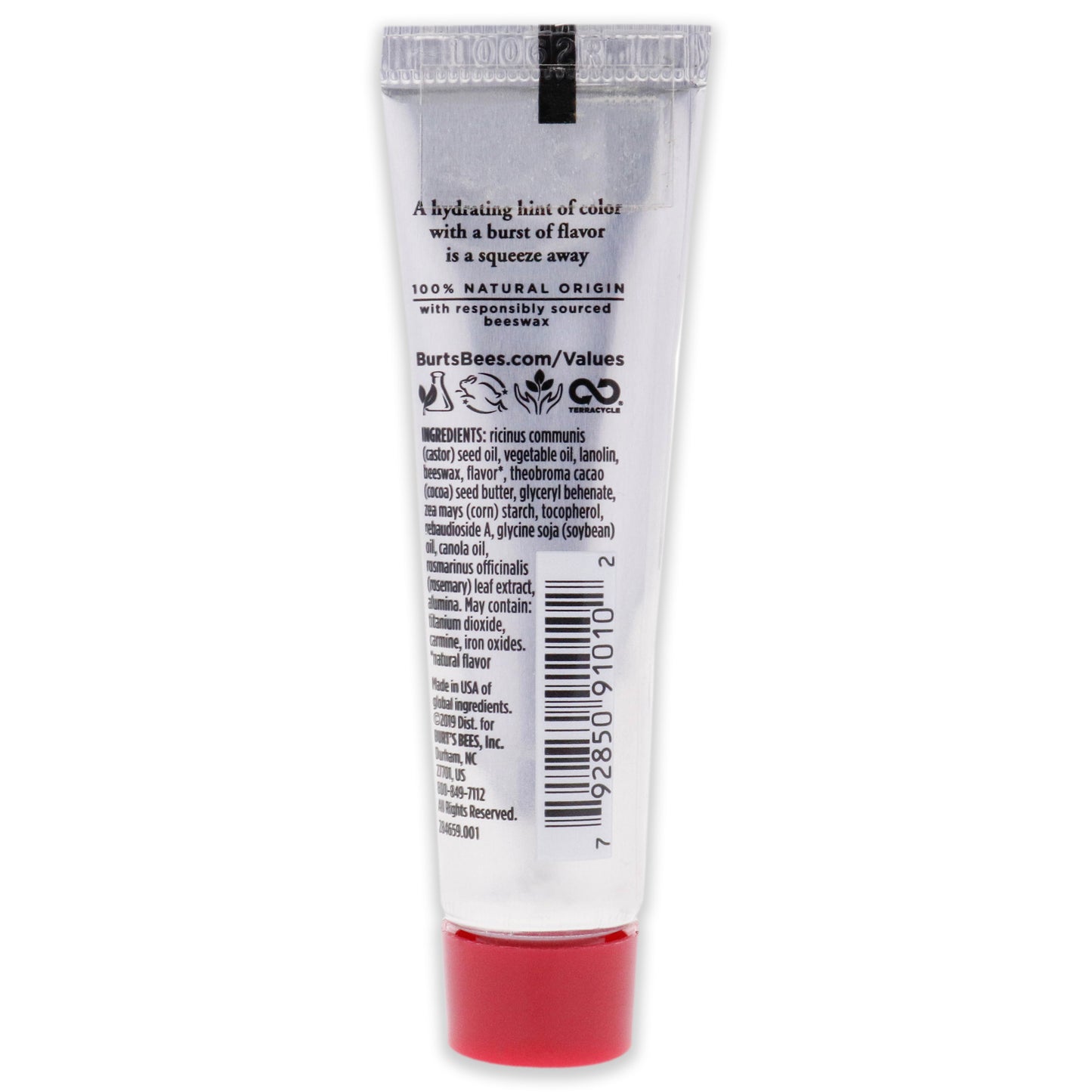 Squeezy Tinted Lip Balm - Watermelon Rush by Burts Bees for Women - 0.43 oz Lip Balm