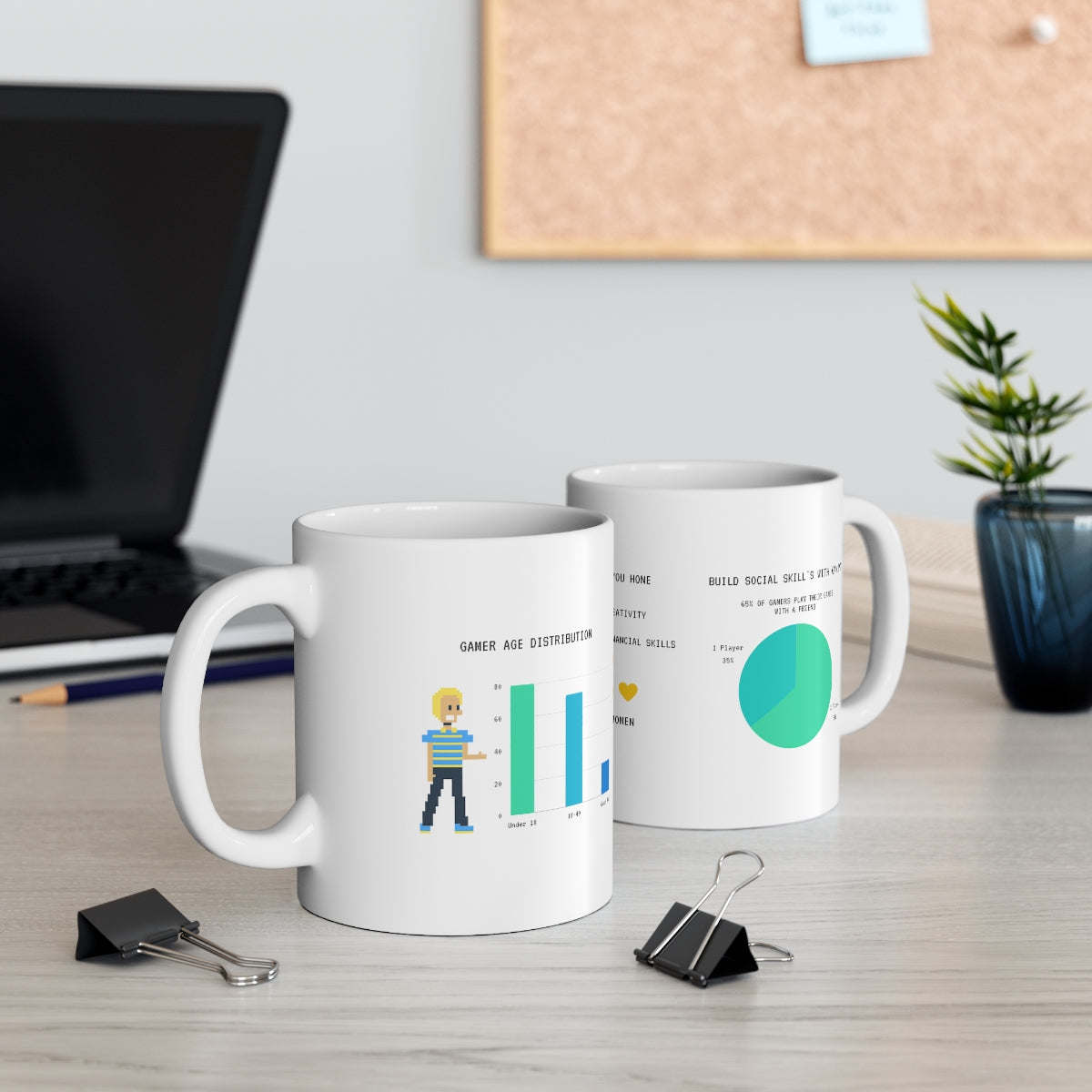 Gamers Infograph Mug