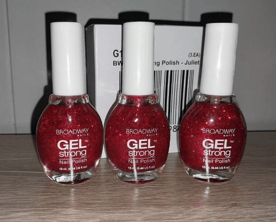 ~~3-PACK~~ *Broadway Nails* Gel Strong Nail Polish -pick your color- .44floz