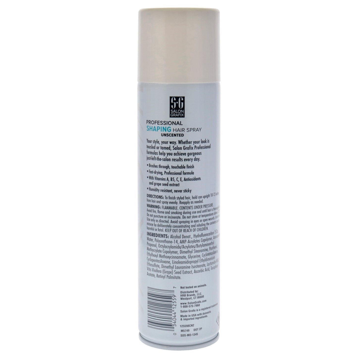 Shaping Hair Spray - Super Hold Unscented