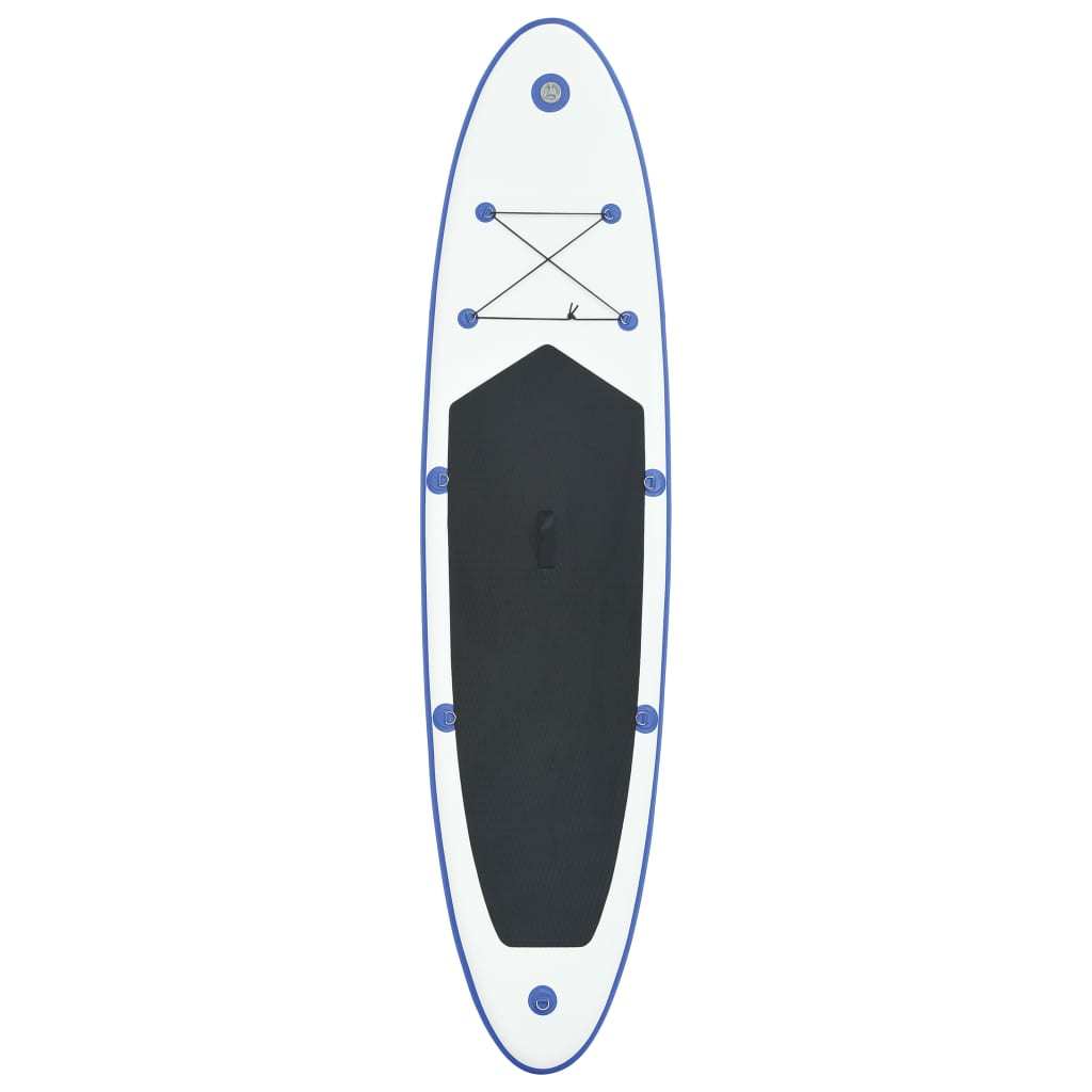 Stand Up Paddle Board Set SUP Surfboard Inflatable Blue and White