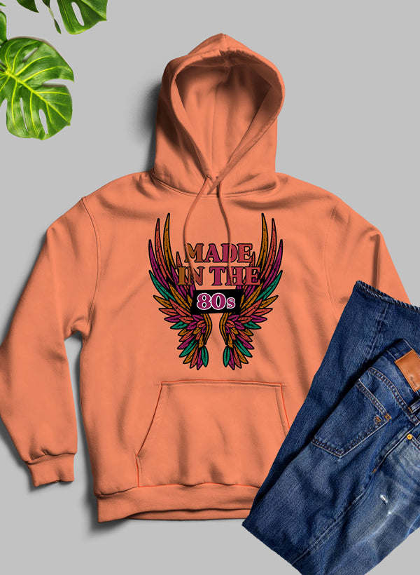 Vintage Inspired Made In The 80s Hoodie