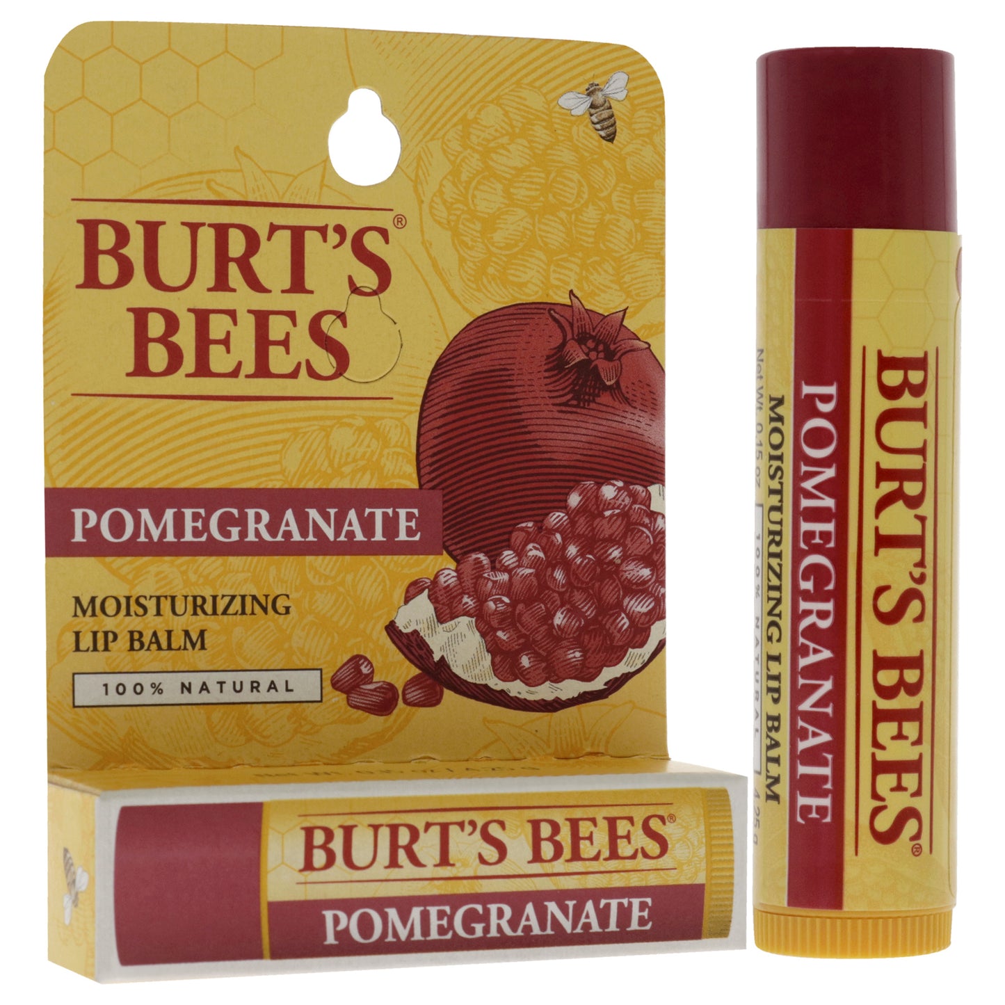 Pomegranate Moisturizing Lip Balm Blister