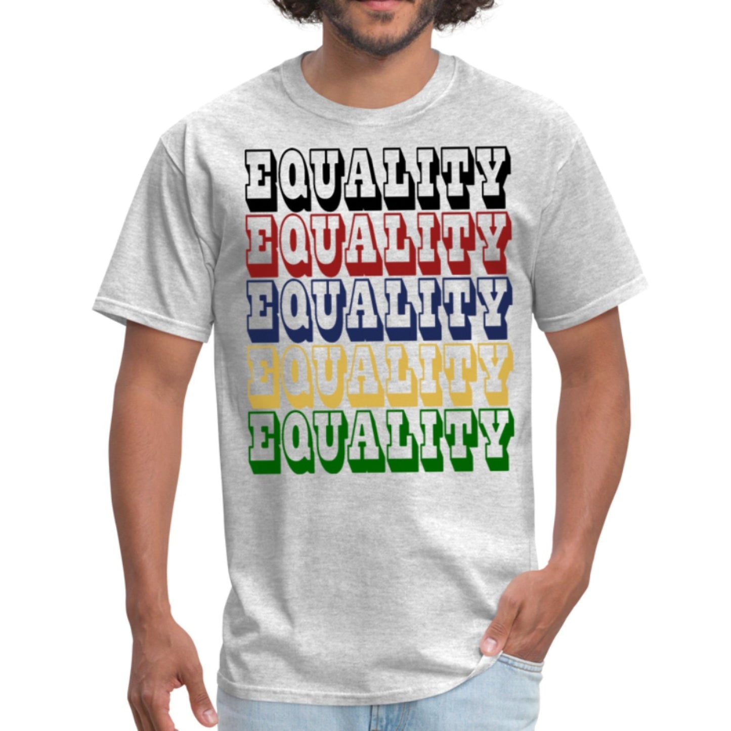 Men's Short Sleeve T-Shirt, Equality Graphic Tee