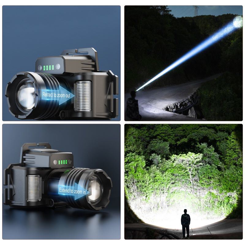 Outdoor LED Headlamp for Camping Hiking Cycling Running Fishing