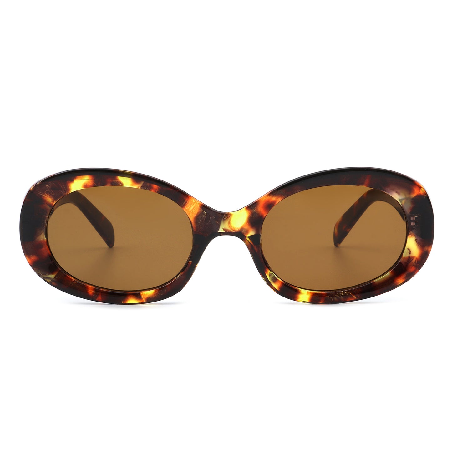 Oval Retro Clout Round Vintage Fashion Sunglasses