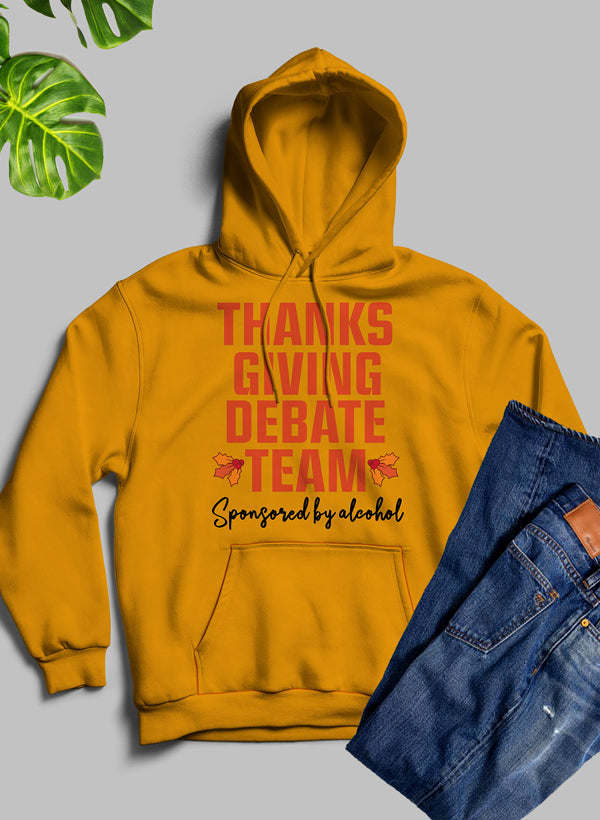 Thanksgiving Debate Team Hoodie