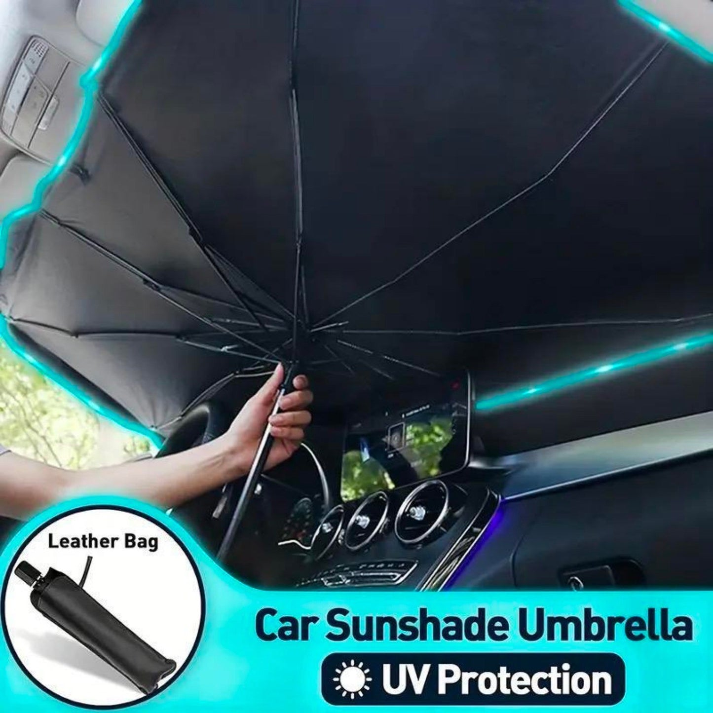 Protect Your Car From The Sun With This Portable, Foldable Car Windshield Sunshade! Ban on Amazon sales