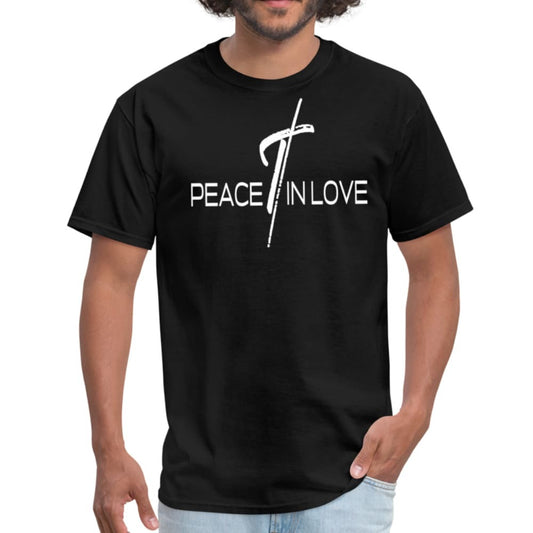 Men's T-shirt, Peace In Love Graphic Tee