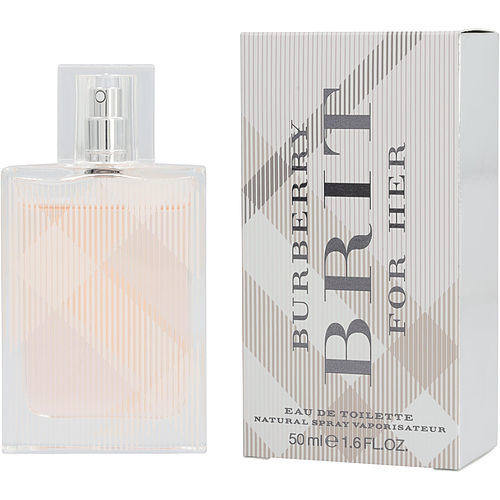 BURBERRY BRIT by Burberry EDT SPRAY 1.6 OZ (NEW PACKAGING)