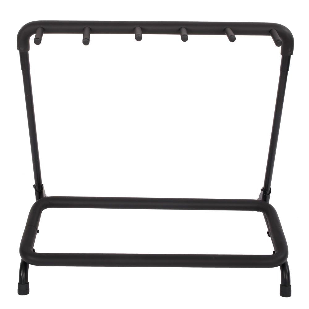 5-Slot Guitar Holder Rack Stand Black