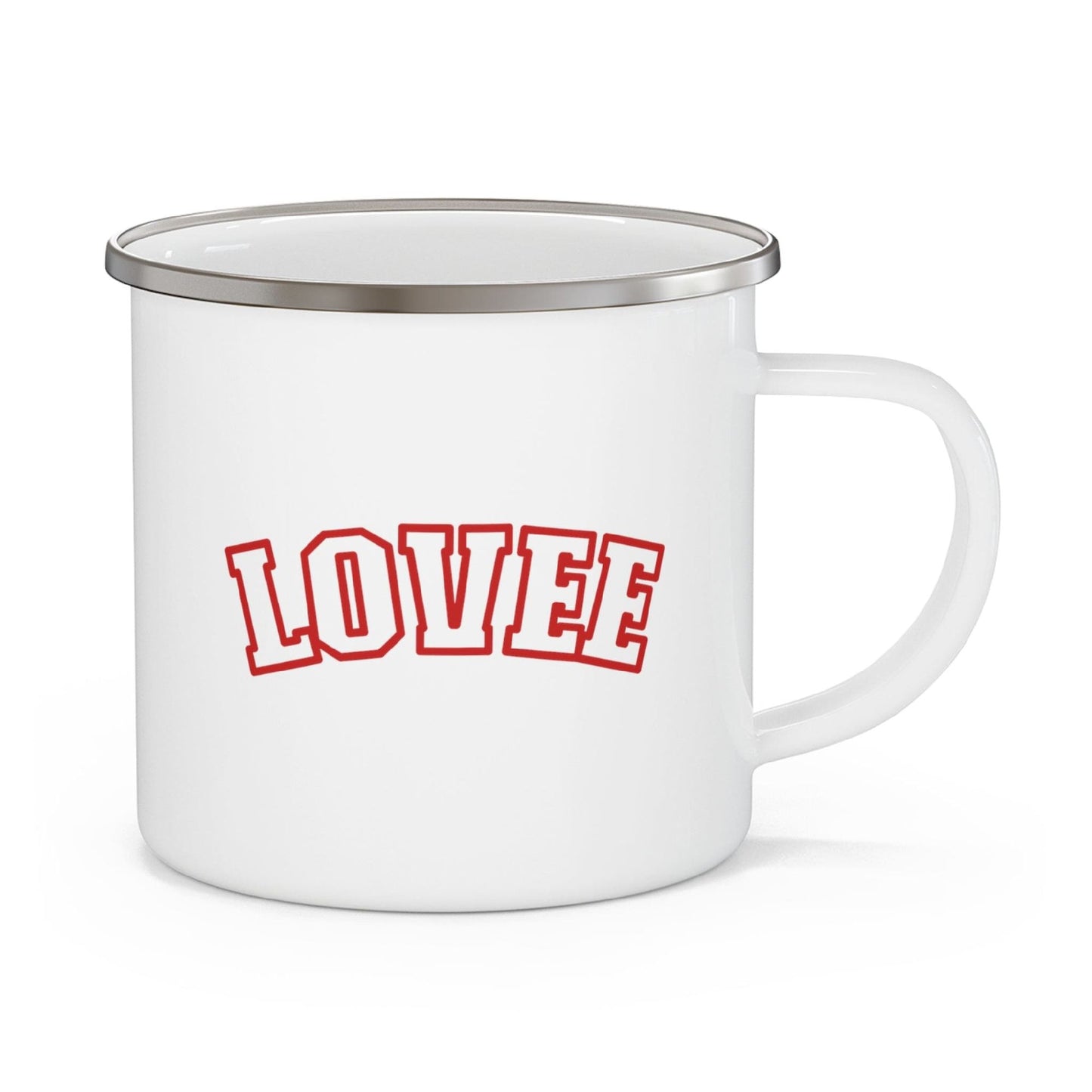 Enamel Camping Mug, Say It Soul Lovee