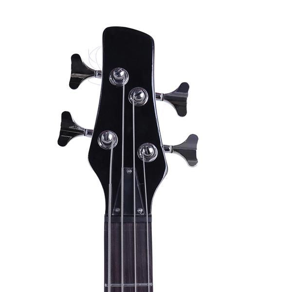 Exquisite Stylish IB Bass with Power Line and Wrench Tool Black