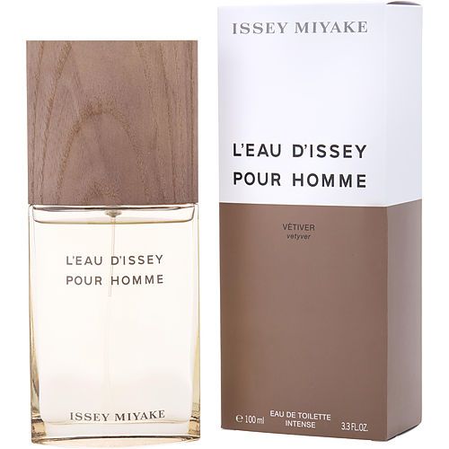 L'EAU D'ISSEY POUR HOMME VETIVER by Issey Miyake EDT INTENSE SPRAY 3.4 OZ