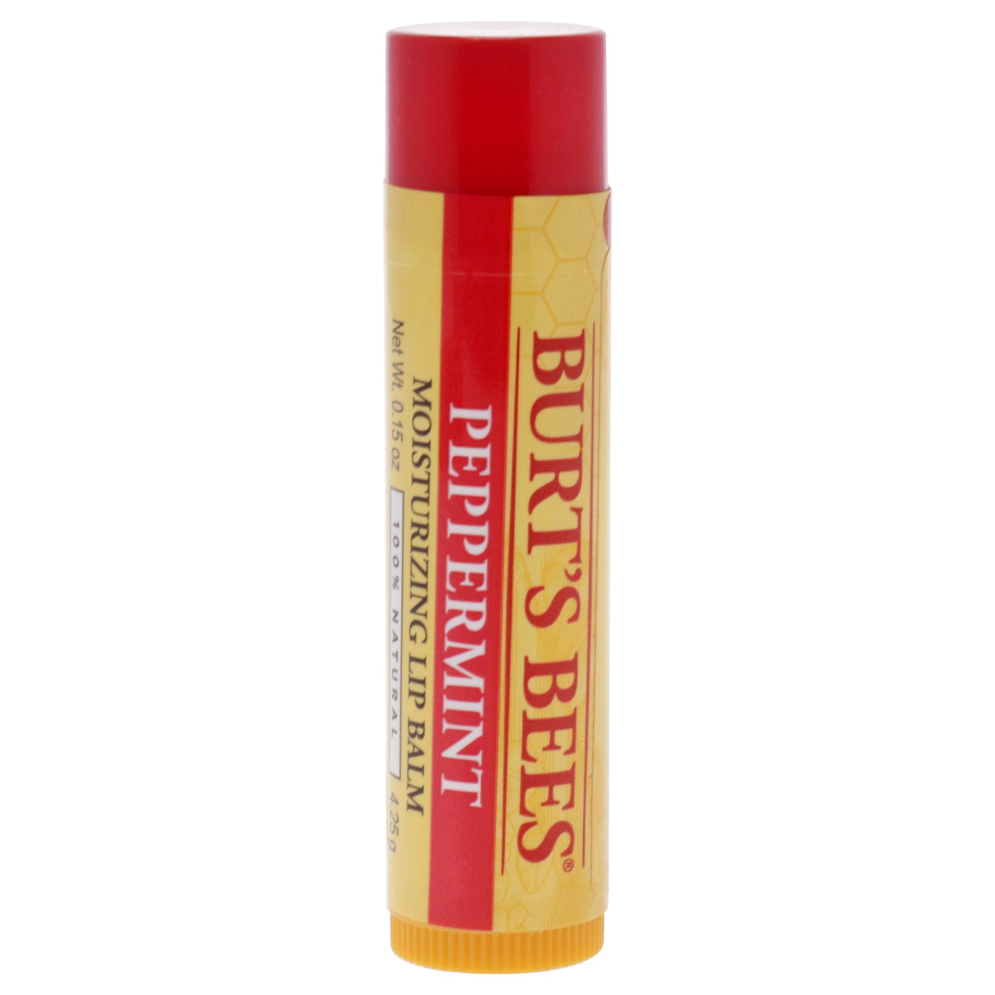 Peppermint Moisturizing Lip Balm Blister by Burts Bees for Unisex - 0.15 oz Lip Balm