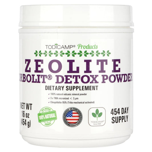 Sorbolit Zeolite Detox Powder 1 lb Clinoptilolite Zeolite Powder Clinoptilolite Powder for Cellular Detox 454 Days Supply