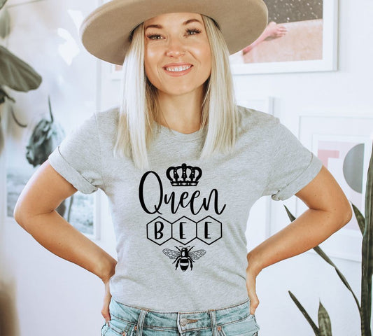 Queen Bee Shirt, Queen Shirt, Bee Shirt, Womens Queen Bee Shirt, Queen Bee Shirt Womens, Funny Womens Shirt, Womens Shirt Funny, Queen