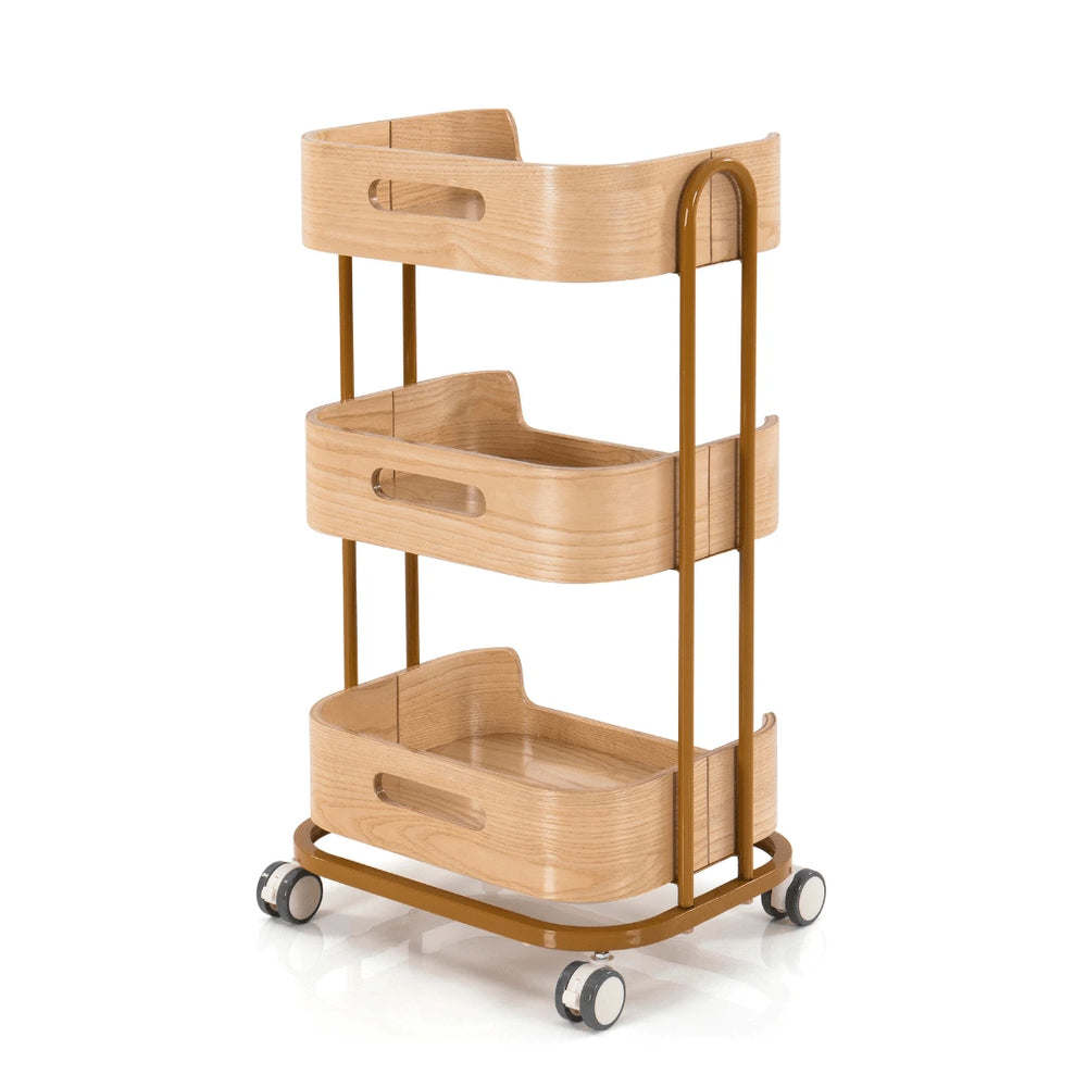 Malisa Beauty Trolleys Rolling Salon Cart