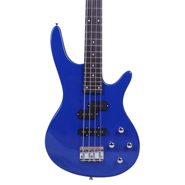 Exquisite Stylish IB Bass with Power Line and Wrench Tool Blue