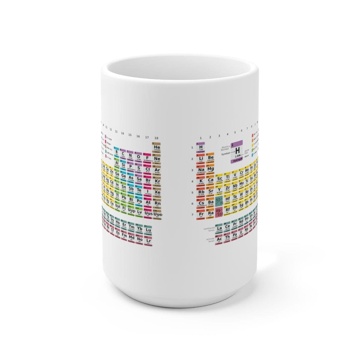 Ceramic Mug 15oz, Periodic Table Of Elements