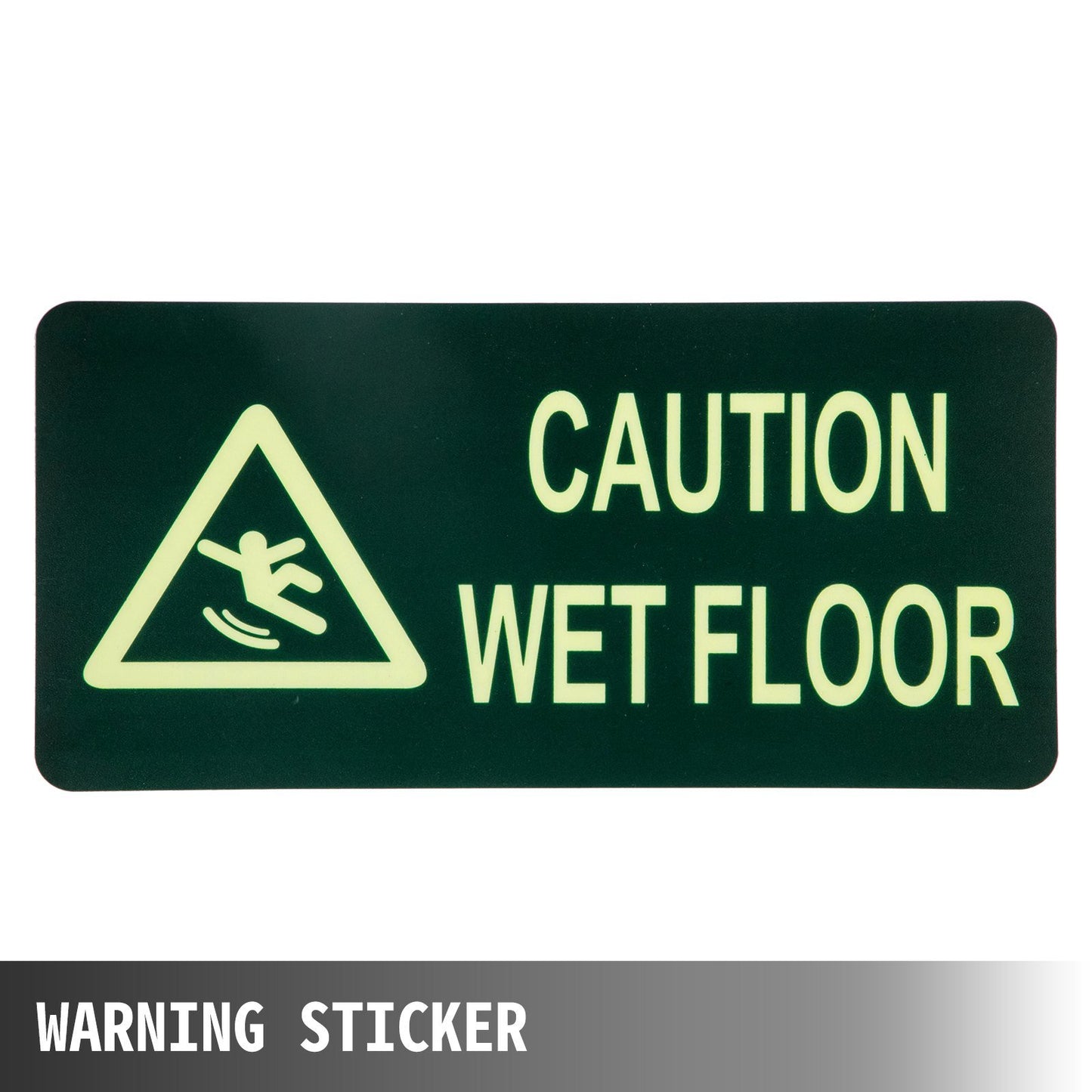 VEVOR 16 Pack Wet Floor Sign, 25" Caution Signs Wet Floor, Fold-Out Wet Floor Sign Bilingual, Double Sided Wet Floor Cones, Wet Sign Floor Sign for Restaurant Restroom Office