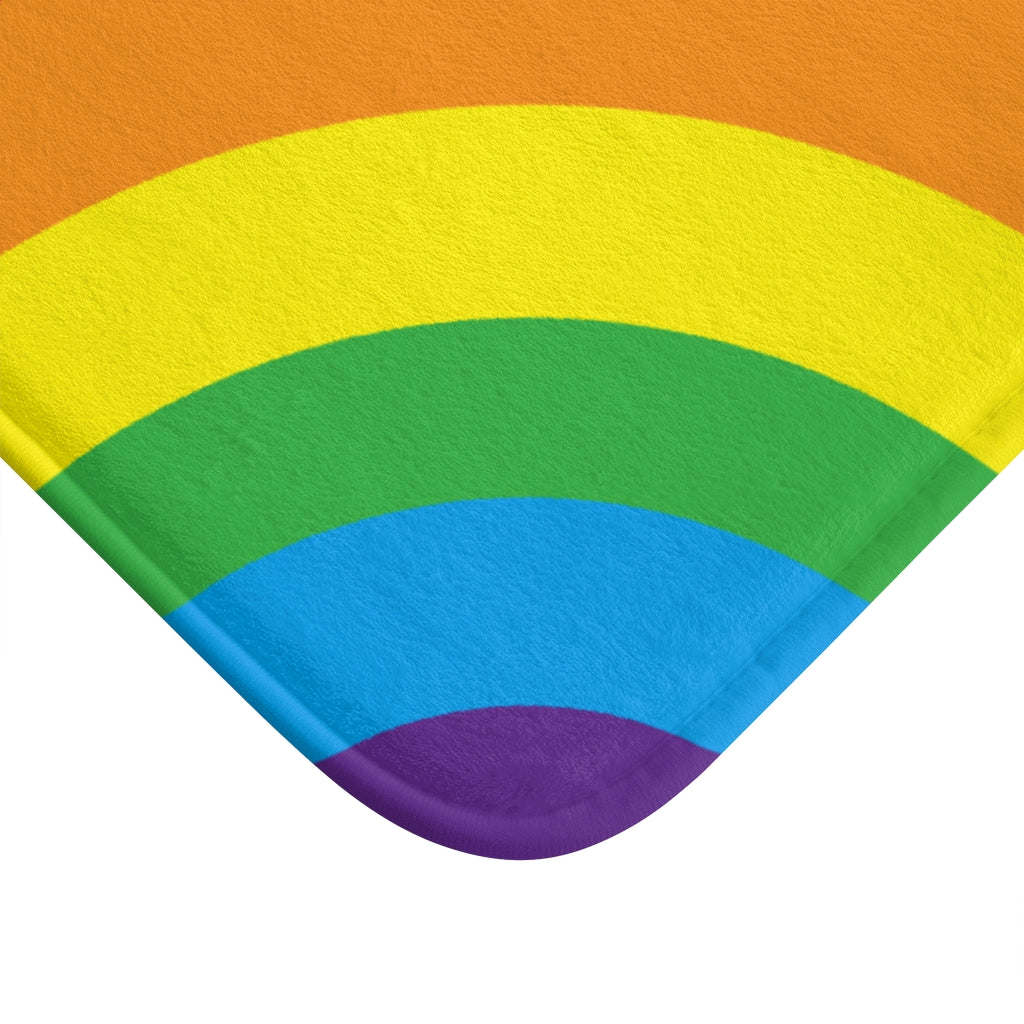 Rainbow Bath Mat