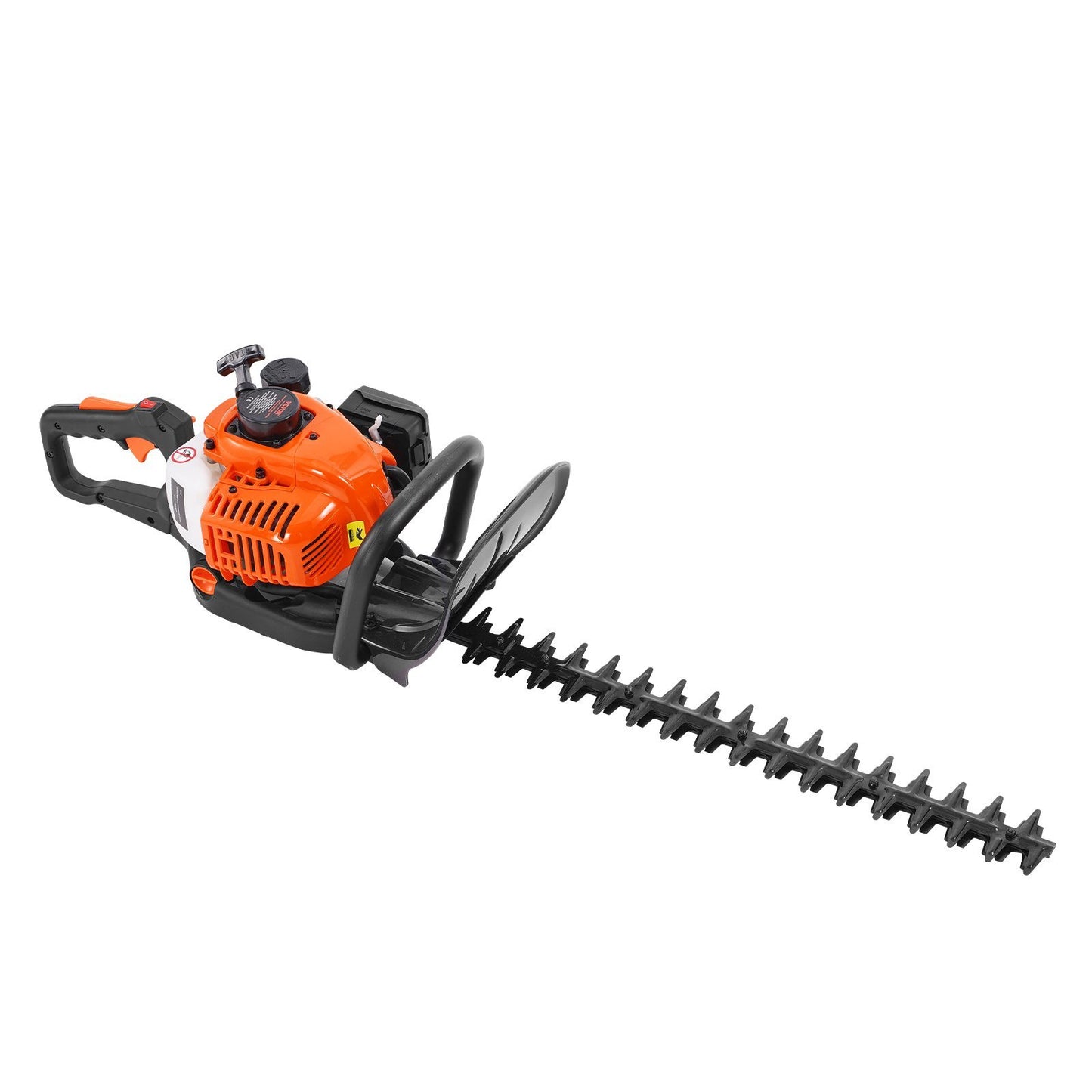 VEVOR 23.2-inch 26CC 2 Cycle Gas Hedge Trimmer, Gas Powered Handheld Hedge Trimmer with Dual Sided Dual Action Blade, 180° Adjustable Trimmer Head, Suitable for Trimming Shrubs, Low Bushes