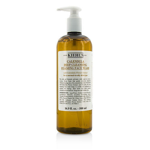 Kiehl's by Kiehl's Calendula Deep Cleansing Foaming Face Wash --500ml/16.9oz