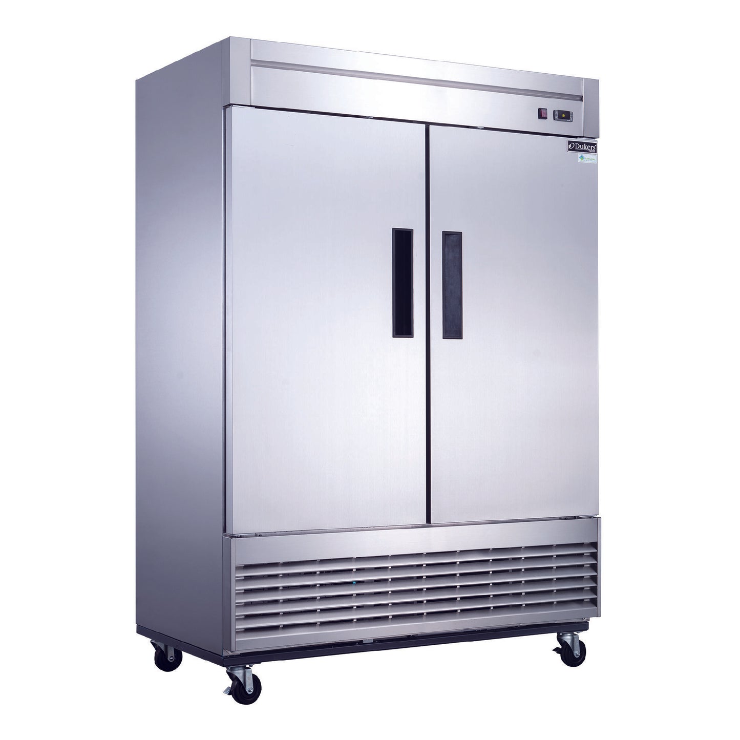 Dukers Commercial Double Door Bottom Mounted Upright Reach-in Refrigerator in Stainless Steel 40.74cu.ft.