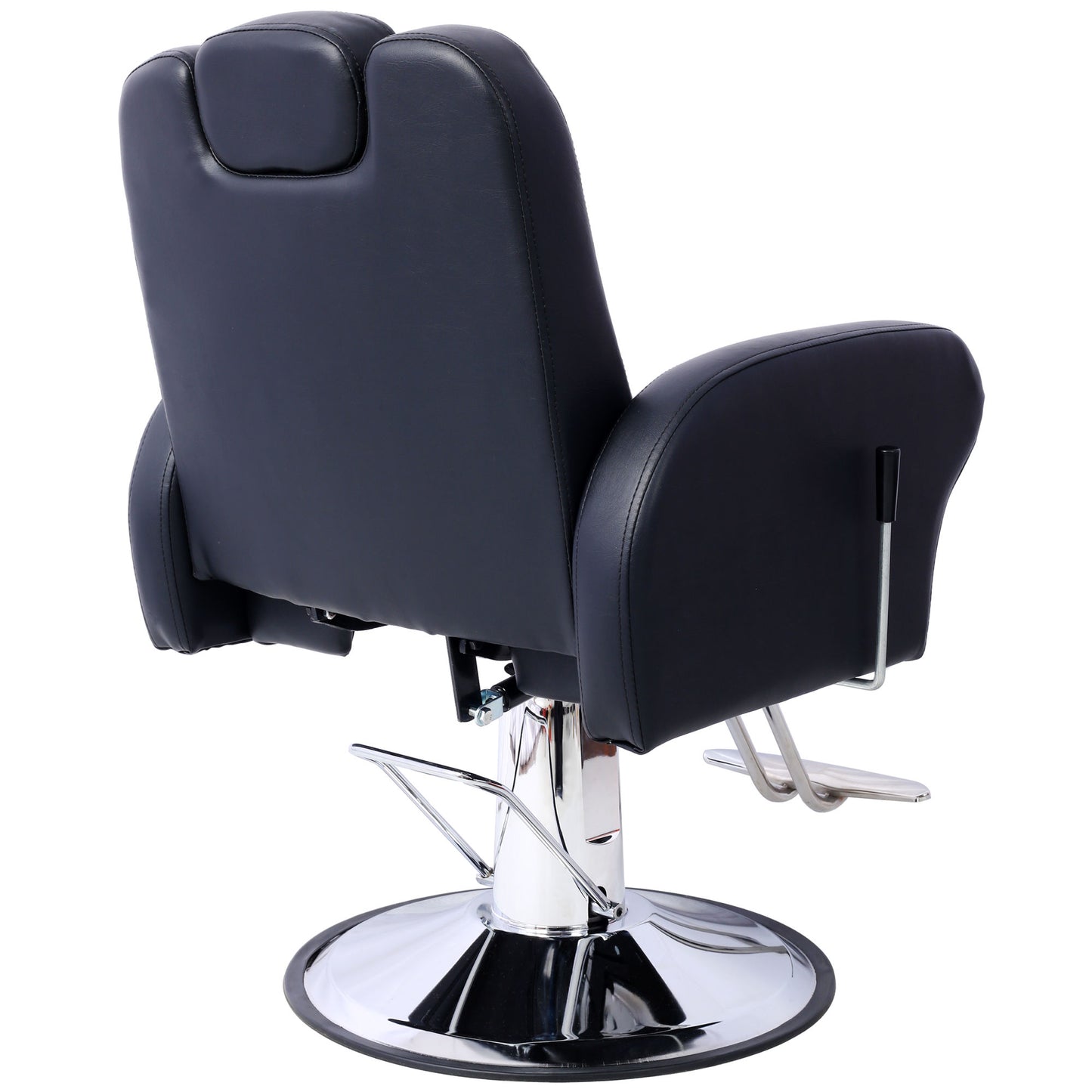 Artist hand Hair Stylist All Purpose Barber Chair for Barbershop Salon Chair,Heavy Duty Hydraulic Barber Chair Spa Furniture Shampoo Reclining Extra Wider Seat Beauty Hair Salon Equipment black