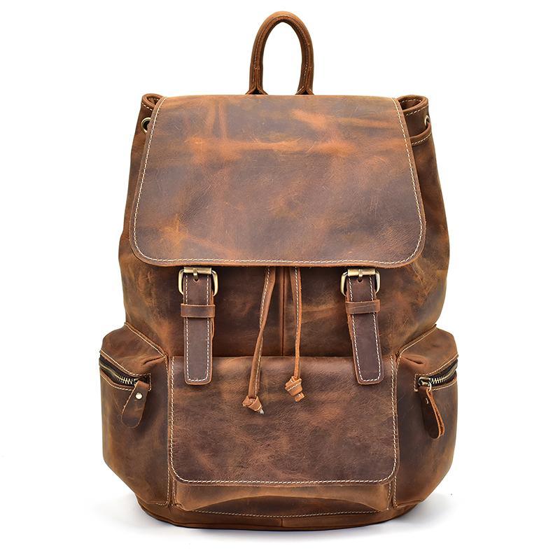 The Hagen Backpack | Vintage Leather Backpack