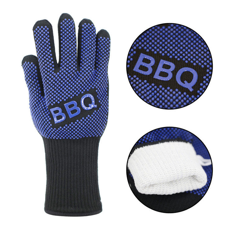 Seamless Outdoors Non- Slip BBQ Grill Gloves