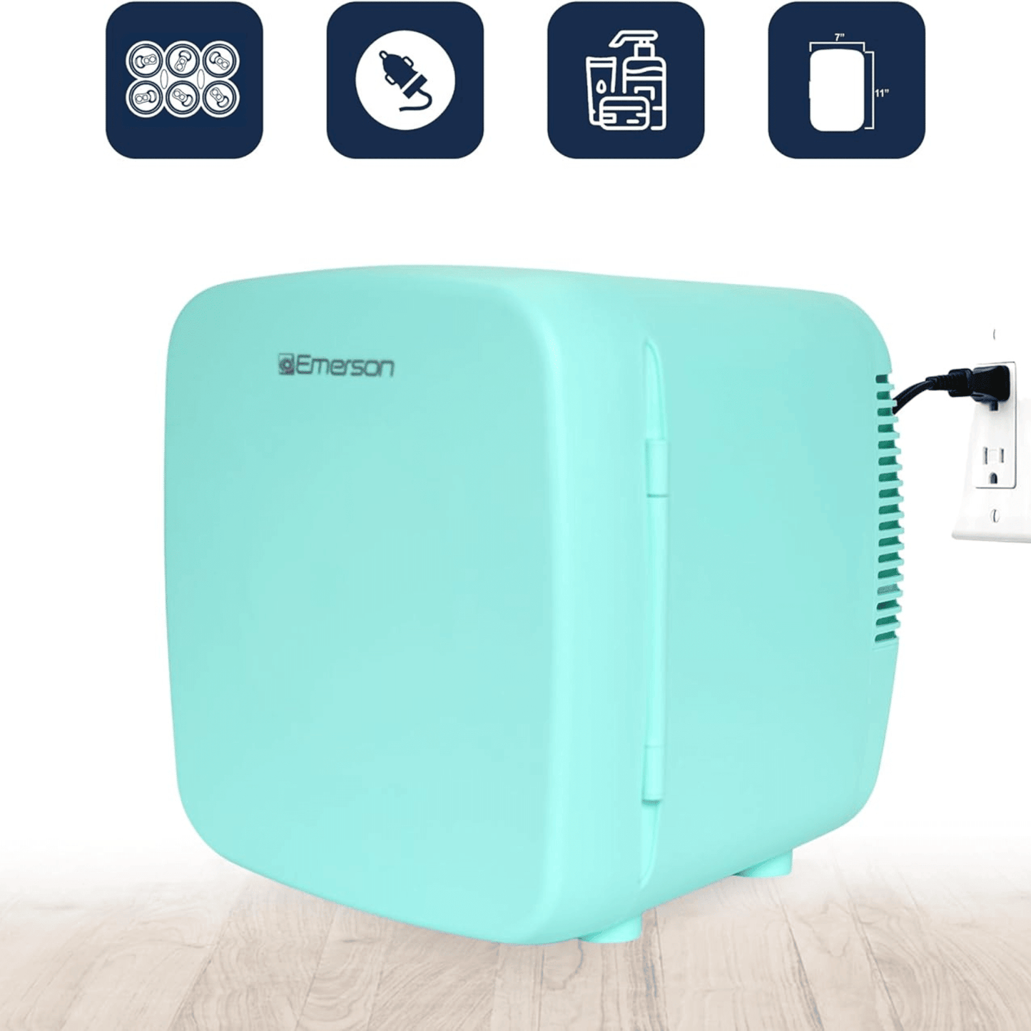 Emerson Portable Mini Fridge Cooler XL