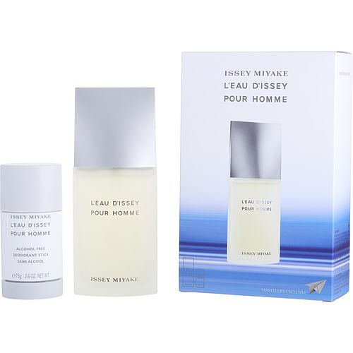 L'EAU D'ISSEY by Issey Miyake EDT SPRAY 2.5 OZ & ALCOHOL FREE DEODORANT STICK 2.6 OZ