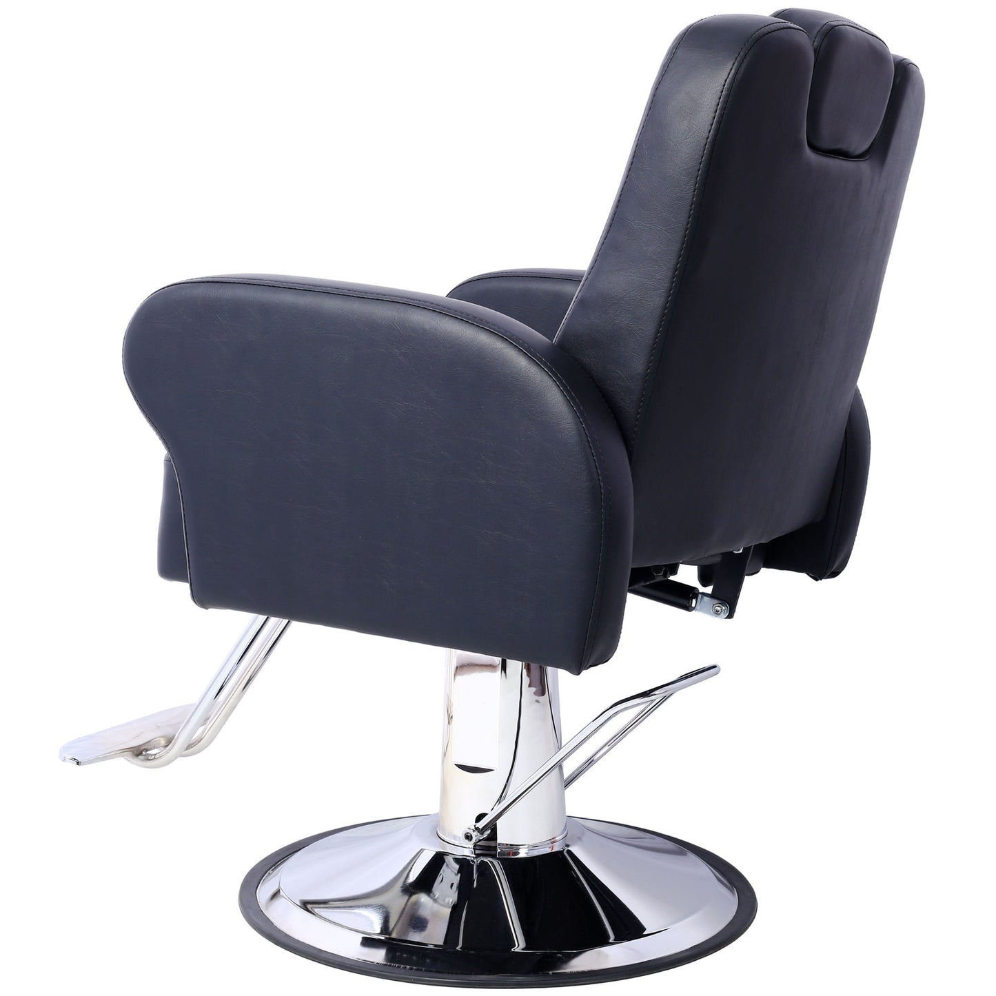 Artist hand Hair Stylist All Purpose Barber Chair for Barbershop Salon Chair,Heavy Duty Hydraulic Barber Chair Spa Furniture Shampoo Reclining Extra Wider Seat Beauty Hair Salon Equipment black