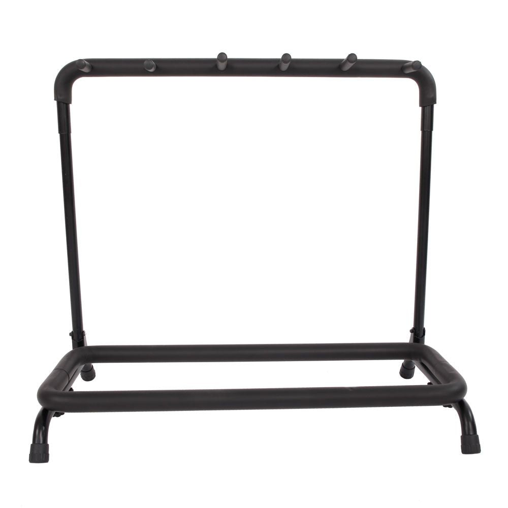 5-Slot Guitar Holder Rack Stand Black