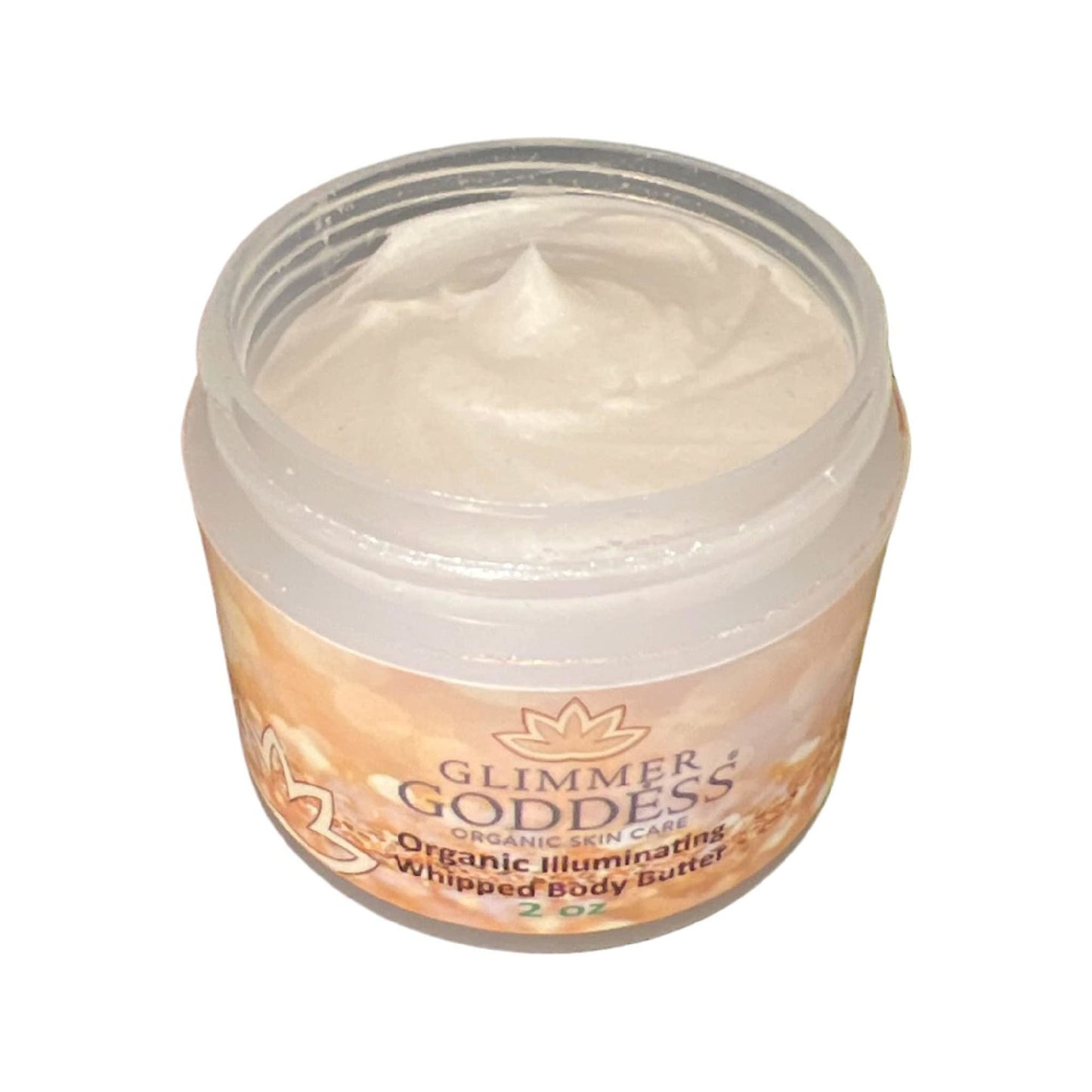 Diamond Sexy Level 2 Organic Shimmer Body Butters Travel Size 2 oz Nourishing Hydrating Natural Glow Vegan Cruelty Free Paraben Free All Natural Ingredients Travel Ready