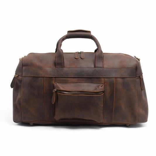 The Asta Weekender | Handcrafted Leather Duffle Bag