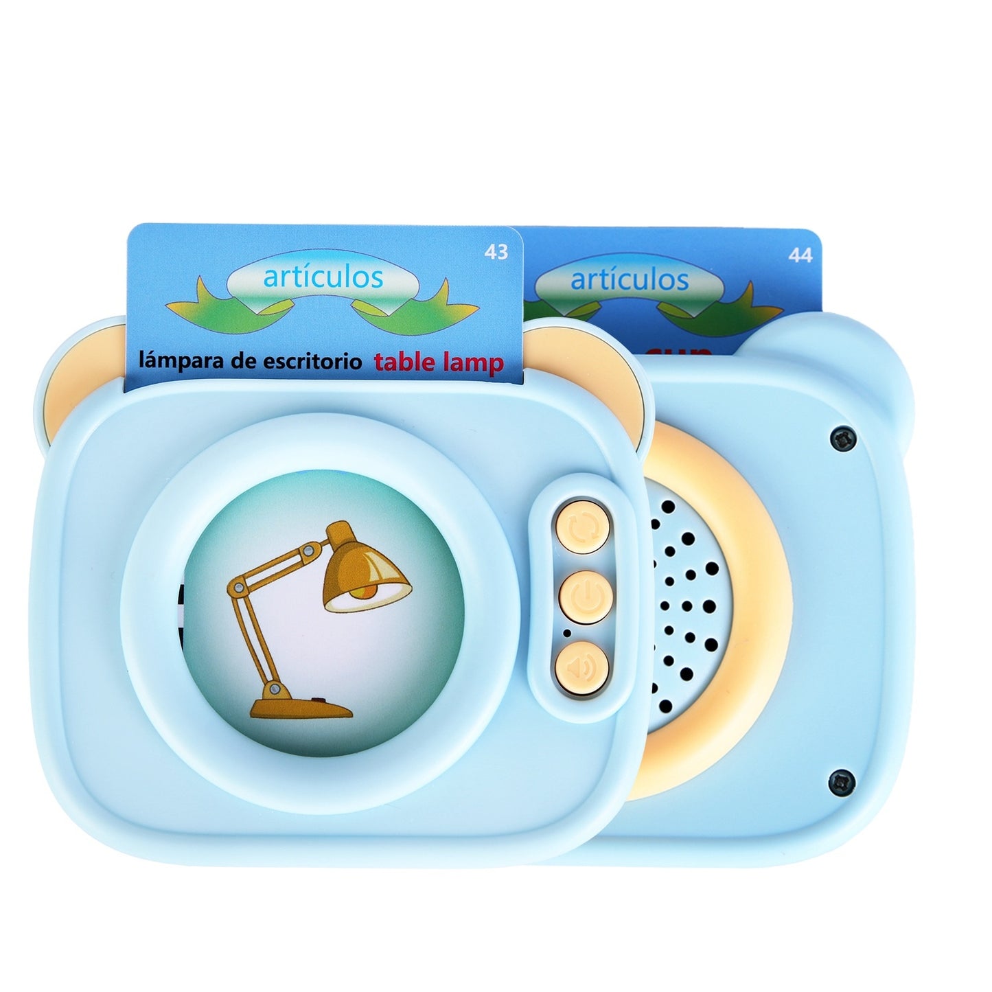 Spanish & English Talking Flash Cards 224 Sight Words Bilingual Flash Cards Rechargeable Card Early Education Device Educational Toy for Boys Girls Aged 1 2 3 4 5 6 7 8 Years Old