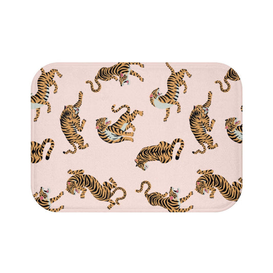 Leopard Print Bath Mat Home Accents