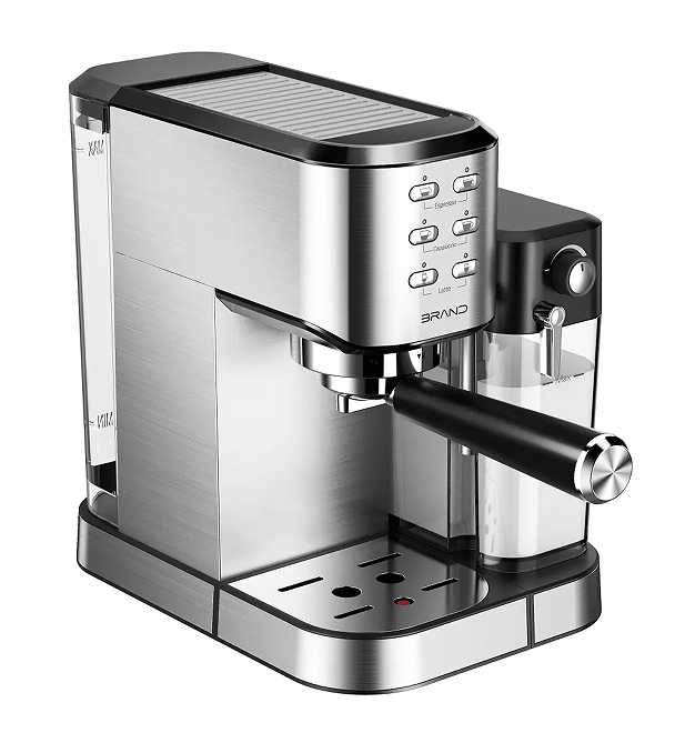 capsule + coffee powder + milk foam 3 in 1 coffee maker.  20Bar extraction French drip / mocha and other Italian espresso, 1 cup / 2 cup mechanical keys, power 1350W, steam type