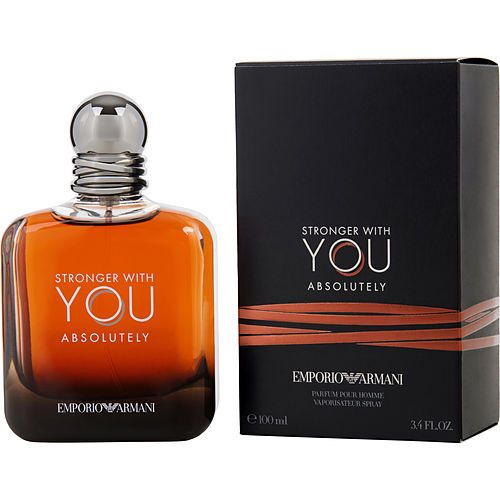 EMPORIO ARMANI STRONGER WITH YOU ABSOLUTELY by Giorgio Armani EAU DE PARFUM SPRAY 3.4 OZ