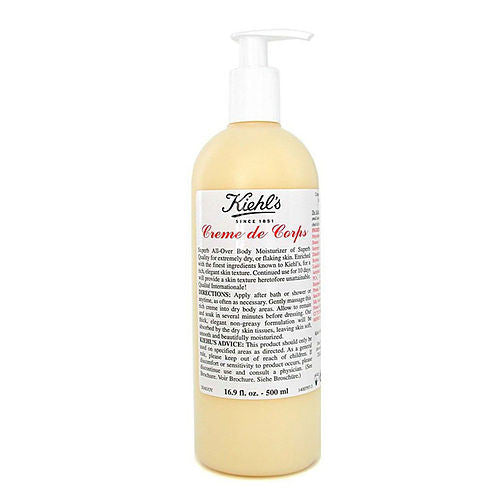 Kiehl's by Kiehl's Creme De Corps Body Moisturizer with Pump --500ml/16.9oz