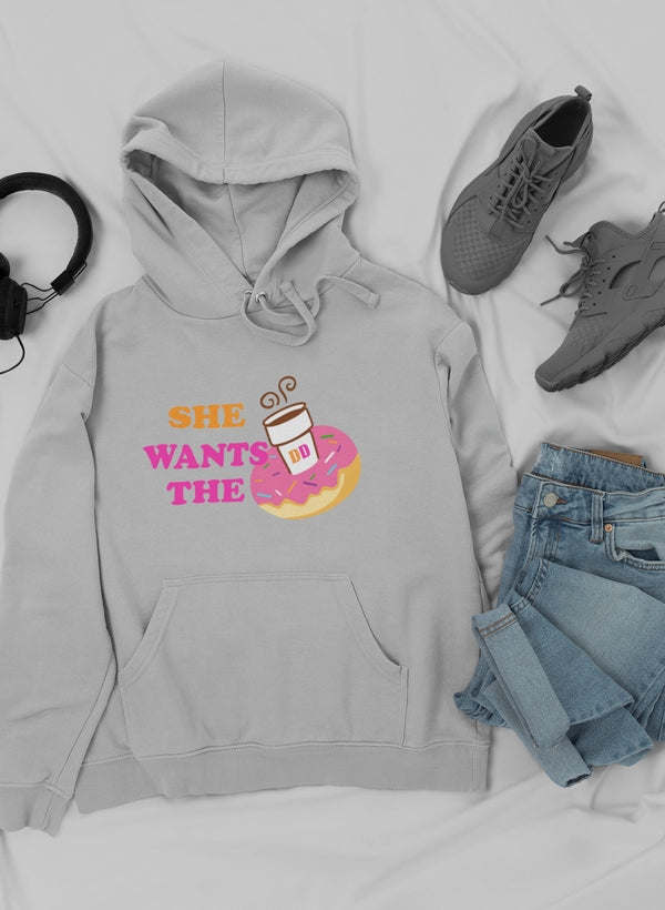 She Wants Donuts Hoodie